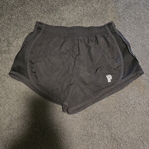 PINK Victoria's Secret Black Athletic Shorts